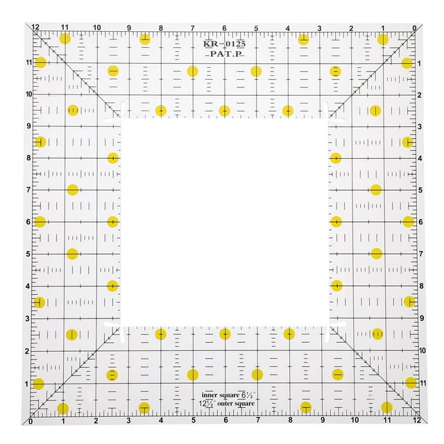 OULII 1Ud Ruler De Plástico Multicolor Para Confección Fácil Limpieza Y Uso Profesional O Personal