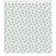 thumbnail image 3 of Ambesonne Cartoon Shower Curtain, Bunnies and Raining Clouds, 69"Wx84"L, Grey Pale Grey and White, 3 of 3