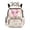 Pink Axolotl Floral, variant on Pzuqiu Pink Axolotl Floral School Backpack for Teens 17 Inch Soft Padded Breathable Straps Lightweight Casual Bookbag Multi Pockets for Girls Primary Middle School Daily Use