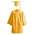 thumbnail image 1 of MeetoTime Ensemble de Blouses à Manches Longues pour Filles et Garçons, Performance de Graduation, Couleur Unie, Col Rond, 3-9 Ans, 1 of 2