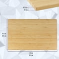 thumbnail image 5 of BambooMN Heavy Duty Premium Carbonized Cutting Board - Vertical Cut - 15" x 9.5" x 0.75" - 100 Pieces, 5 of 7
