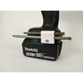 thumbnail image 2 of Side Mounted MAGNETIC Bit Holder for Makita 18V, Ryobi 18V, Ridgid or Bosch - Drills, Drivers, Impacts White - Galactic Gadgets, 2 of 6