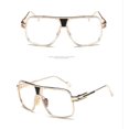 thumbnail image 3 of Vintage Metal Frame Sunglasses for Women, UV400 Protection, PC Lens, Non-Polarized, Large Fit, 3 of 17
