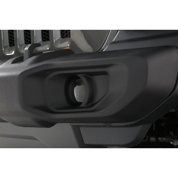 Protection Ultime Couvertures Antibrouillard Look Fibre de Carbone 2018-2023 Jeep Wrangler JL, Gladiateur JT