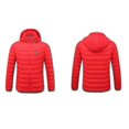 thumbnail image 2 of Heated Jacket, Winter Outdoor Warm Electric Heating Coat, 8 Heating Zones, 2 of 4