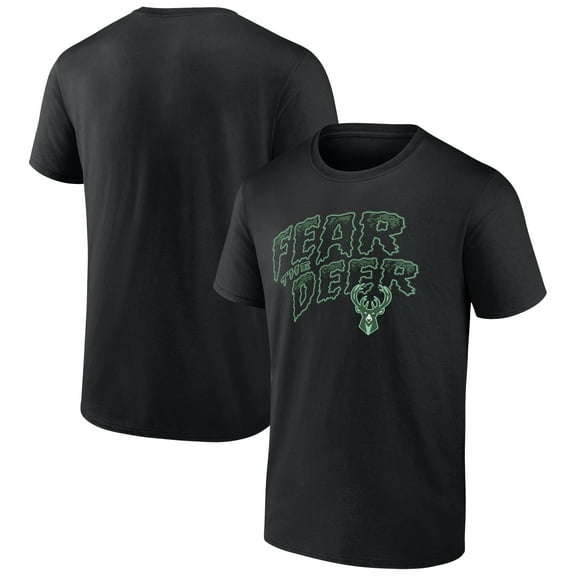 Men's Black Milwaukee Bucks Team Pride T-Shirt