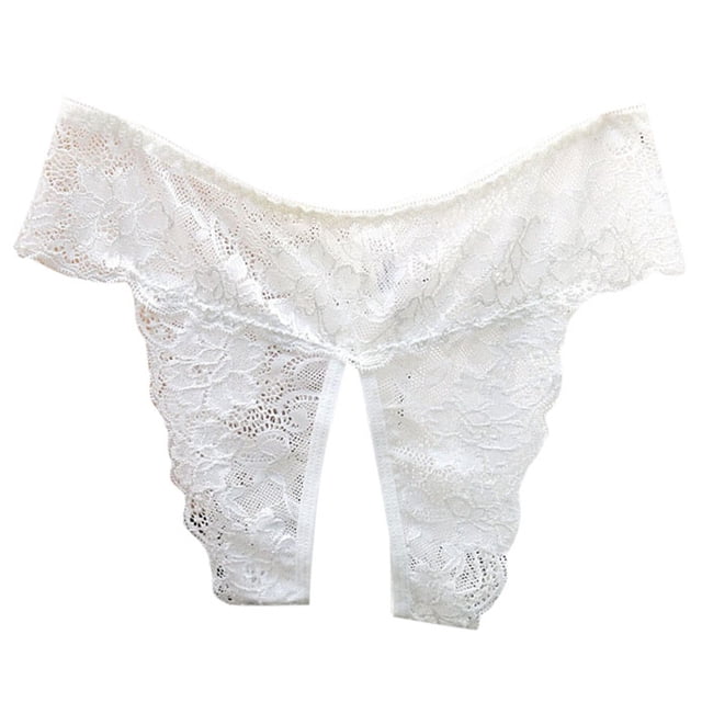 Women's Panties — And Seductive Plus Size Low Waisted Spicy Lace Flirtatious Triangle Panties