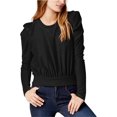 thumbnail image 1 of Free People Suéter recortado para mujer, negro, extra pequeño Free People Pull-over, 1 of 1
