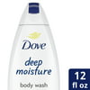 Dove Body Wash Deep Moisture Cleanser That Effectively Washes Away Bacteria While Nourishing Your Skin with Skin Natural Nourishers for Instantly Soft Skin and Lasting Nourishment 12 oz