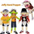thumbnail image 3 of 60cm Jeffy and Feebee Hand Puppet Large Soft Doll Plush Toys Puppet Theater Kids Gift Zombie, 3 of 4