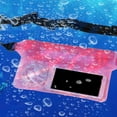 thumbnail image 3 of Xingzhi Swimming Waterproof Pouch Dry Bag with Adjustable Waist Strap Pink, 3 of 9