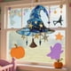 thumbnail image 4 of 2D Acrylic Witch Hat Hanging Decoration Colorful Painted Designs, 4 of 6