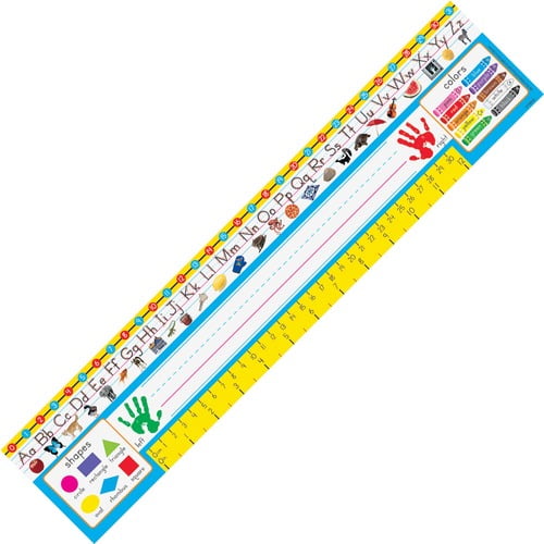 Trend PreK-1 Desk Toppers Reference Name Plates - 3.75" Height x 18" Width x 16" Length - 36 / Pack | Bundle of 10 Packs