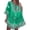 Green, variant on Casual Dresses for Women Plus Size Summer Dresses Womens V-neck Ethnic Style Printed Loose Top Skirt Red XXL