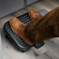 thumbnail image 3 of Mind Reader Foot Rest, Ergonomic, Height Adjustable, Plastic, 17"L x 13"W x 6.25"H, Set of 2, Black, 3 of 8