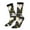 2 Black-1, variant on Lilies Flowers Print Adult Socks for Men & Women,Calf Socks, Ankle Socks,Boots Socks,Breathable Casual Sock,Unisex Crew Socks