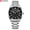 Silver Streak Black Noodles, variant on Curren Carian 8407 New Men's Watch Popular Men's Watch Business Steel Belt Waterproof Quartz Watch