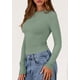thumbnail image 3 of Remera PRETTYGARDEN Otoño 2025 de Punto Canalé Ajustada XL, 3 of 8