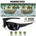 thumbnail image 3 of Gafas de Sol Deportivas Polarizadas SQOQS con Protección UV400 para Hombre, 3 of 6