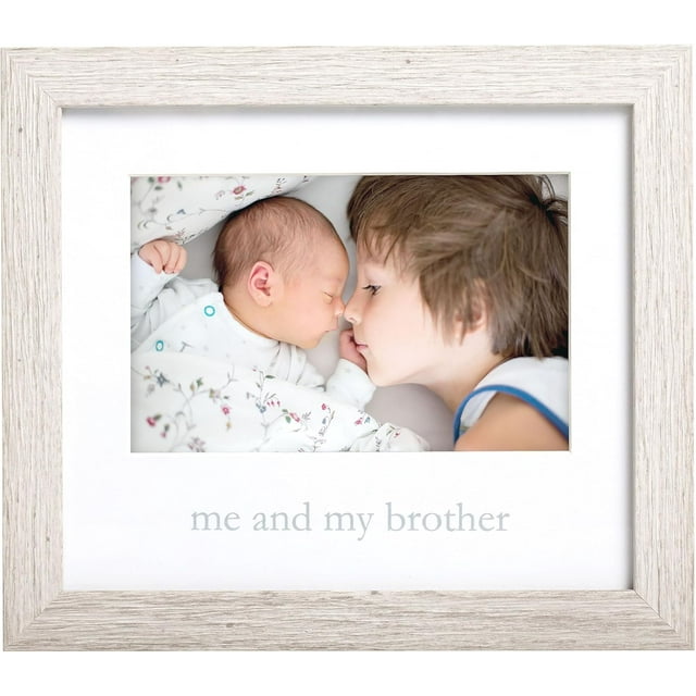 Kate & Milo Rustic Me & My Brother Frame, Sibling Gifts, Little or Big Big Gift, Woodland Nursery