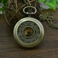 thumbnail image 5 of VerPetridure Personalized Pattern Steampunk Vintage Quartz Roman Numerals Pocket Watch Men's Vintage Pocket Watch, 5 of 7