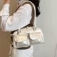 thumbnail image 5 of Bolso Sencillo Hombro Piel para Mujer Con () Blanco, 5 of 9