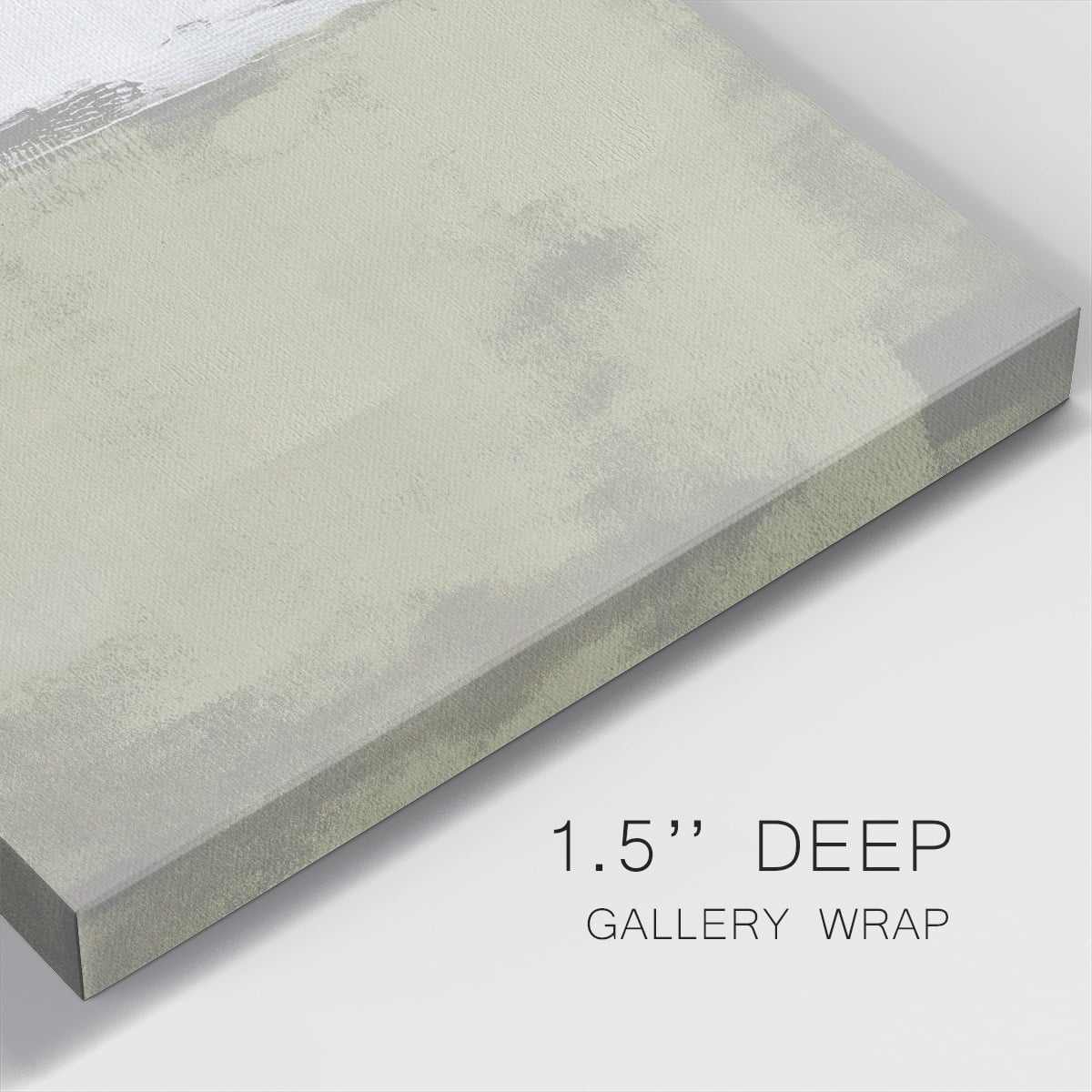 Wexford Home The Subtlest Horizon II-Premium Gallery Wrapped Canvas, 24" x 24" - Ready to Hang