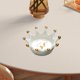 thumbnail image 1 of Soporte para anillos de joyería, soporte para pendientes, pulseras, organizador multifunción para decoración del hogar, plato de cerámica con forma de, 1 of 8