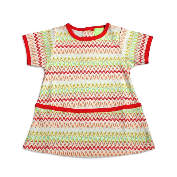 Snopea Baby Girls' Short Sleeve Dress Ultra-Soft Comfort and Charming Style