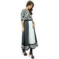 thumbnail image 1 of Phagun Kurta Ethnique en Coton Imprimé Designer Tunique Anarkali Kurti Robe-10, 1 of 2