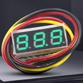 thumbnail image 2 of Probador voltaje digital evaluador voltímetro 3 cables 0-100V 0.28 pulgadas, 2 of 7