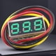 thumbnail image 4 of Voltímetro digital de 3 cables 0-100 V Probador de calibre de 0,28 pulgadas Voltímetro LED con pantalla LED, 4 of 7