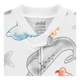 thumbnail image 2 of Mameluco Child of Mine Niños 3-6M Estampado animales Blanco, 2 of 4