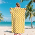 thumbnail image 5 of Lzobxe Microfiber Beach Towel Lightweight Quick Dry Sandless Pool Swim Towel Stripe and Solid Color Beach Blanket for Beach, Pool, Shower, or Bath Use, 5 of 8