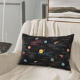 thumbnail image 5 of Daiia Galaxy Bedding Waterproof Pillow Protector Zippered Queen – Bed Bug Proof Pillow Encasement-14"x20", 5 of 6