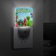 thumbnail image 4 of Pequeños Pisotones Luz nocturna LED con sensor de anochecer a amanecer para dormitorio, baño, pasillo, escaleras - Lámpara LED nocturna de enchufe, 0.5W - 1 pieza, 4 of 6