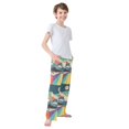 thumbnail image 3 of FORMRS Boys Pajama Pants with Pockets Size 9-10Y Kids Lounge Sleep Bottoms, Colorful Road at Night, 3 of 8
