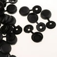 thumbnail image 4 of DOLITY Screw Cover Cap Hole Plug Furniture Hinge Hole Cap 50PCS Black, 4 of 9