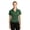 Forest Green, variant on Sport-Tek Women's V Neck Lightweight Wick Moisture Polo Shirt_Kelly Green_2XL