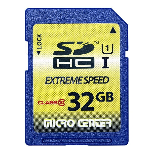 Tarjeta De Memoria Flash Sdhc Clase 10 De 32 Gb Tarjeta Sd De Tamaño Completo Tarjeta De Memoria Para Cámara De Rastreo Ush-I U1 De Micro Center