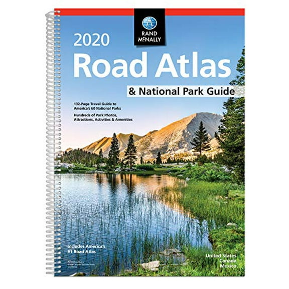 Pre-Owned Rand McNally 2020 National Park Road Atlas & Guide Paperback