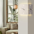 thumbnail image 3 of Double Sided Wall Clock, Modern Corner Wall Clock, Sensor Luminous Wall Clocks Decorative with Numeral Scale Battery Operated Silent for Bedroom Livingroom$$Home Decor, Kitchen, & Other, 3 of 6