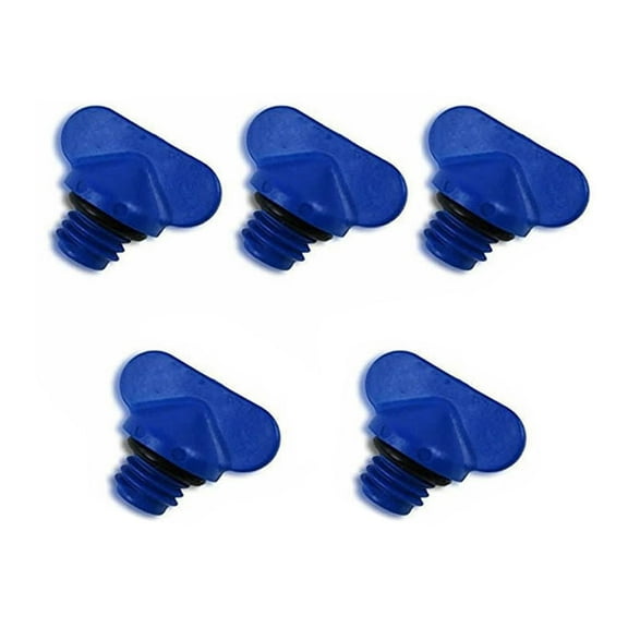 LisFaxbo 5Pcs 18-4226 Manifold Engine Block Drain Plugs For Mercruiser Mercury Marine Engine Replaces 22-806608A1 22-806608A02