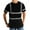 Black, variant on BXINGOHAI High Visibility Shirts Safety T Shirts with Reflective Strips and Pocket Short Sleeve Mesh Hi Vis Construction Work Class Shirt Green,XXXL
