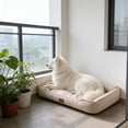 thumbnail image 5 of Deeceymbur Dog Bed Cushion Large Pet Mat Soft Cotton Stuffed Cat Lounger Washable Sofa Pad for Pets Up to 25lb, 5 of 6