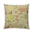 thumbnail image 1 of Ahgly Company Indoor Square Contemporary Throw Pillow, 18 inch by 18 inch, 1 of 5
