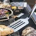 thumbnail image 4 of ZWILLING BBQ+ 17-inch Triple-Rivet Stainless Steel Grill Spatula with Serrated Edge, 4 of 7