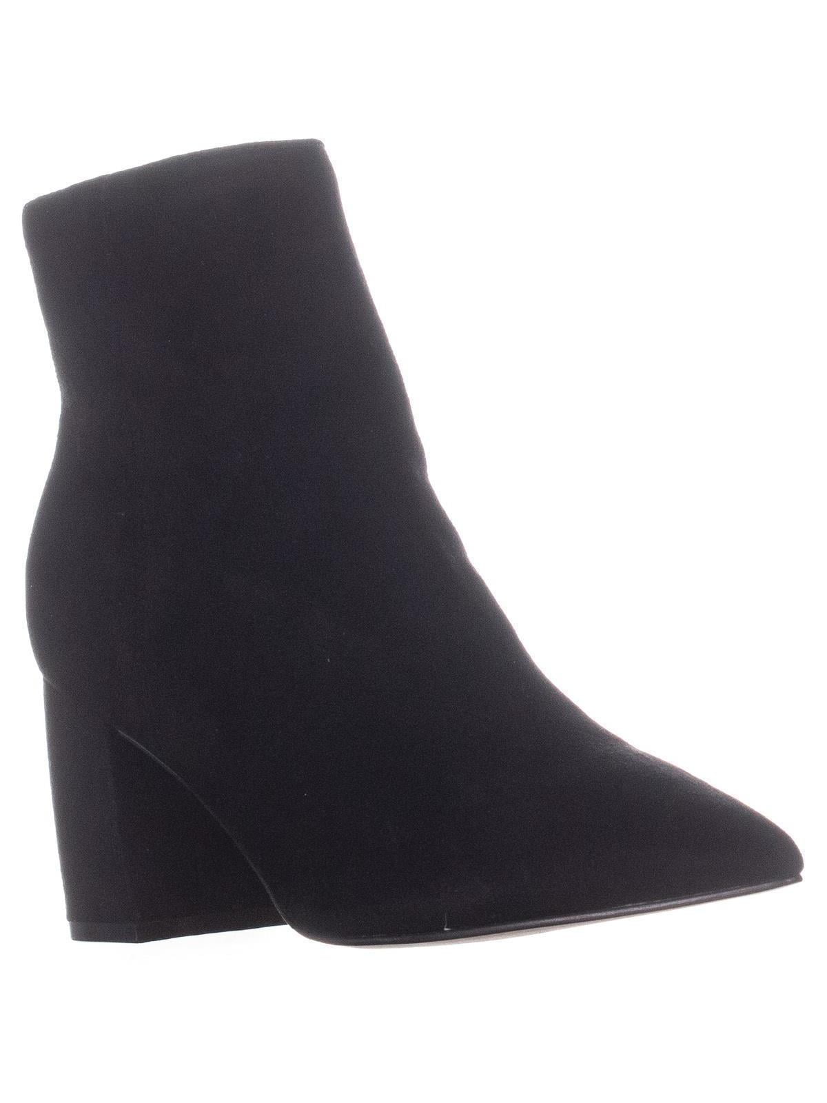 Womens Marc Fisher Retire Ankle Boots Black Suede Walmart