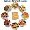 thumbnail image 3 of 50 Pcs Kraft Food Packaging Storage, Bread Toast Bags, 3 of 5