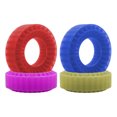 thumbnail image 4 of maskred 1.0'' Tires Rubber Foam Fit 5520mm Rc Crawler TRX4M SCX24 Upgrade Part Red, 4 of 6